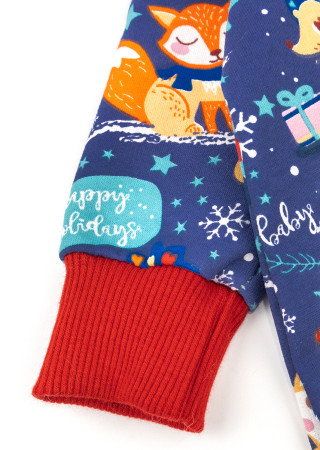 Трикотажний чоловічок Christmas Toys з начосом