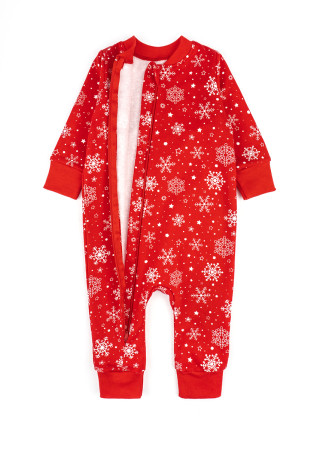 Комбинезон Snowflake для новорожденных с начесом купить онлайн