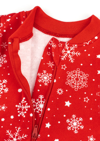 Комбинезон Snowflake для новорожденных с начесом купить онлайн