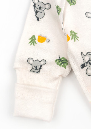 Комбинезон для новорождённых со швами наружу Koala