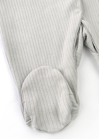 Solid Color Porto Newborn Sleepsuit with Snaps