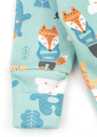 Хлопковый комбинезон для новорождённого из интерлока