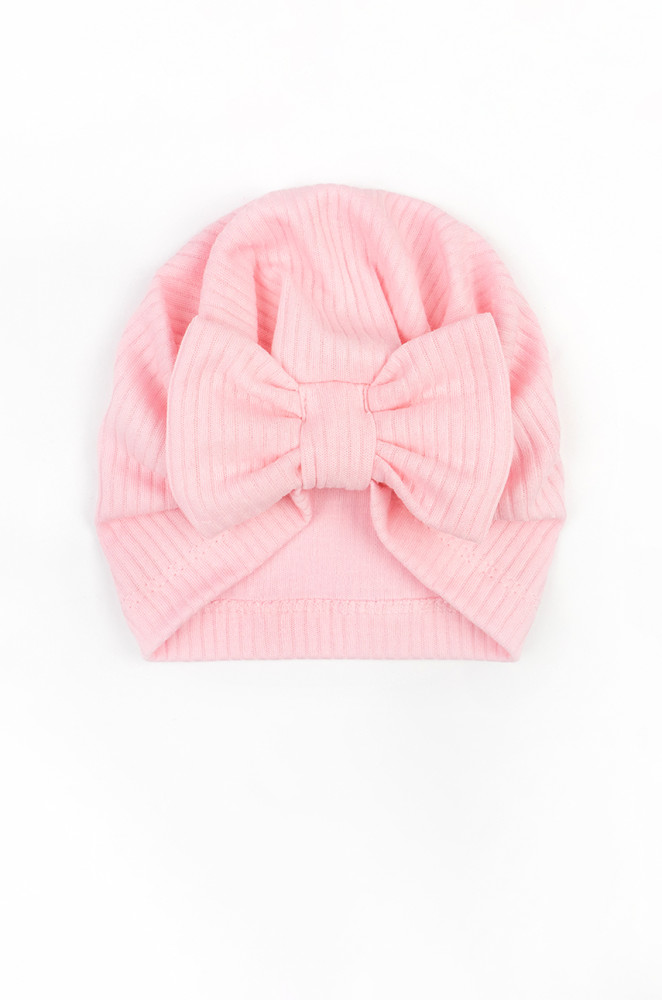 Baby romper with hat Marshmallow textured fabric for newborn girl