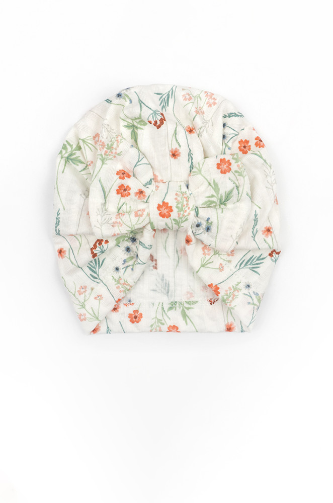 Girls’ Festive Set Botanic: Romper and Bow Hat
