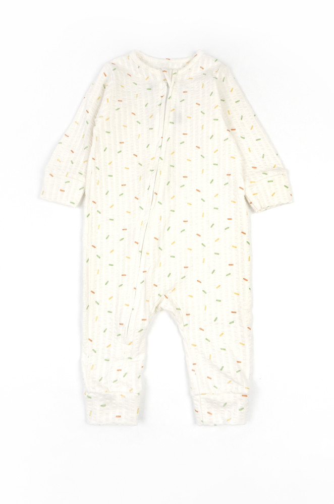 Комбинезон детский для новорожденных Confetti на молнии с открытыми ножками