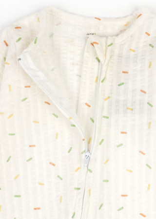 Детский комбинезон Confetti на молнии с открытыми ножками для новорожденных