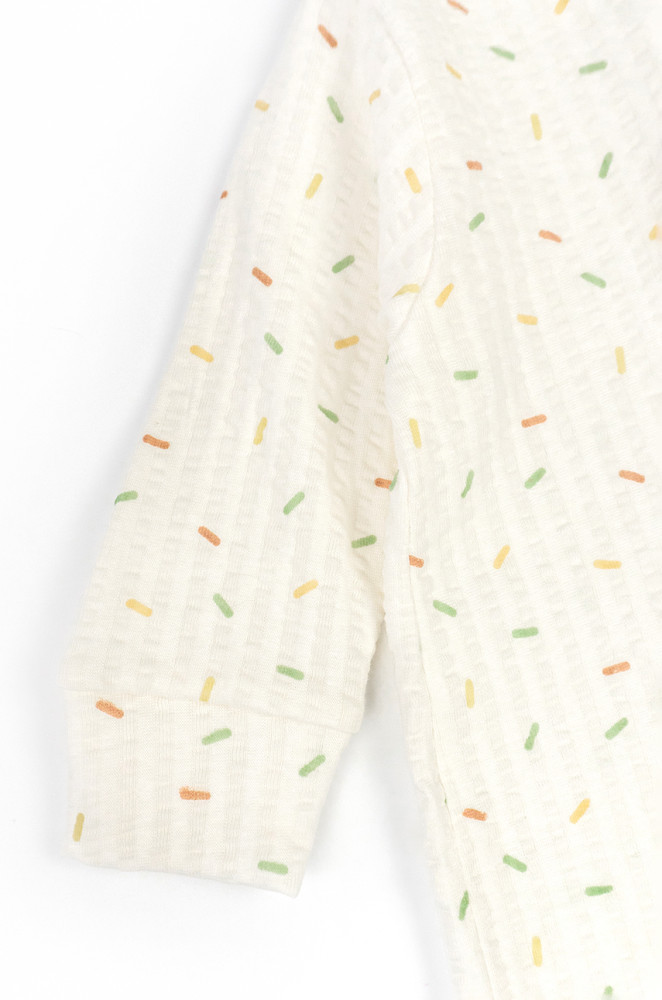 Комбинезон детский для новорожденных Confetti на молнии с открытыми ножками