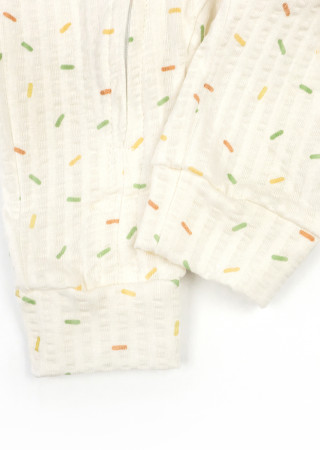 Детский комбинезон Confetti на молнии с открытыми ножками для новорожденных