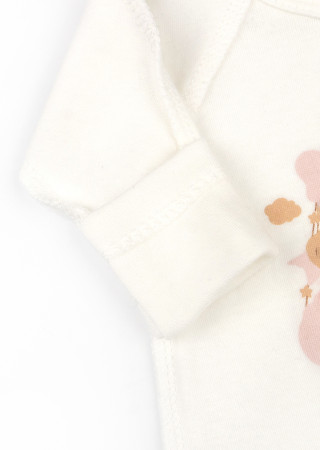 Bawełniany pajacyk Teddy Basket dla wcześniaków