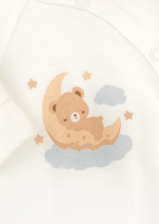 Kombinezon Teddy Dream dla wcześniaków i niemowląt z niską masą urodzeniową