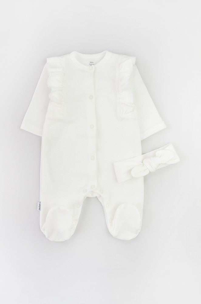 Чоловічок ошатний для дівчаток з крильцями та пов'язкою Pure