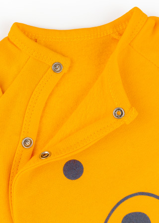 Детский человечек с мишкой на байке