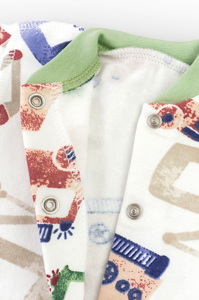 Чоловічок на байці зі швами назовні для новонародженого Excavator