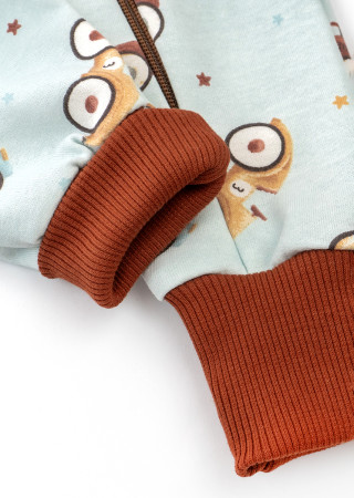 Warm Footless Pajama Sleepsuit for Boys – Cotton Fleece