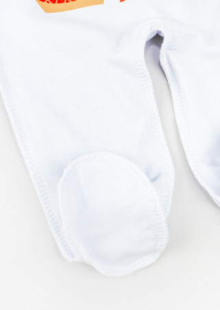 Baby jumpsuit with fleece Christmas Mood