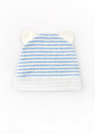 Newborn Interlock Set: Baby Jumpsuit with Matching Hat – Tori