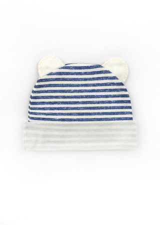 Tori Interlock Baby Jumpsuit with Hat – Closed Feet, Soft Cotton