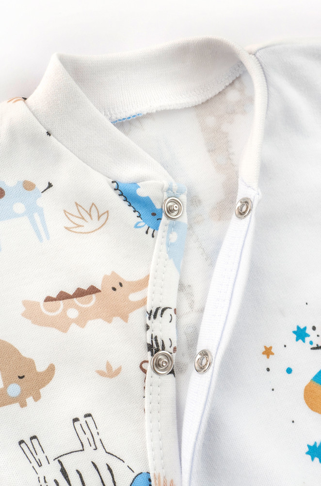 Дитячий сліп із закритими ніжками та шапочка Jiraf