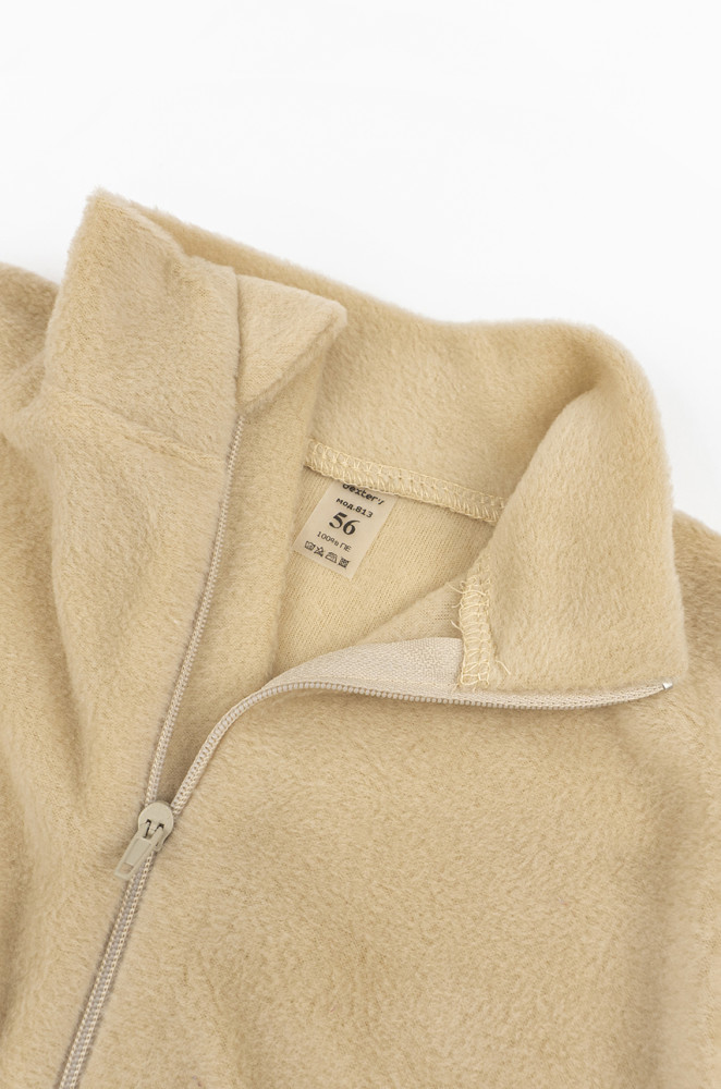 Теплий флісовий комбінезон блискавці з вишивкою Cute