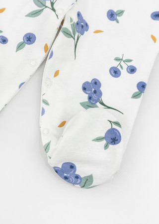 Jumpsuit with a botanical print headband