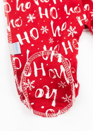 Świąteczny kombinezon z dzianiny dla niemowląt