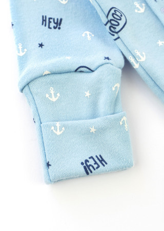 Hey Cool Baby Knit Jumpsuit with Snap Buttons
